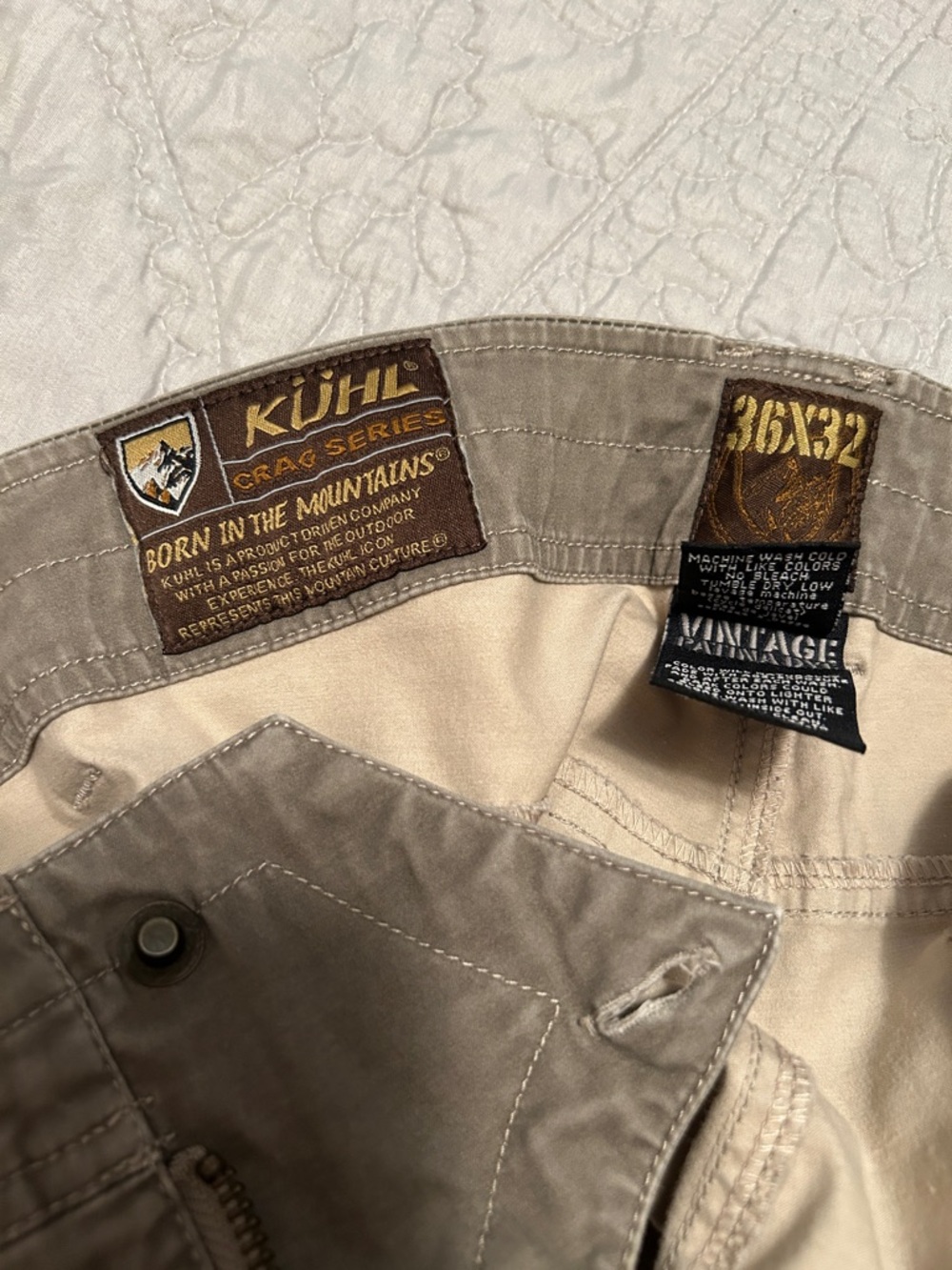 Kuhl Men's Chinos in Tan and